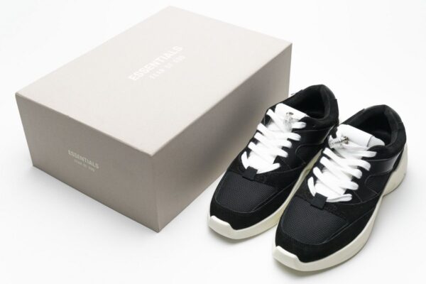 Fear of God Essentials ES02W19U-SRLEFABLWH Black White - Image 2