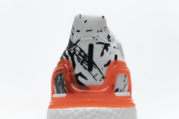 EG0699 adidas Ultra BOOST 20 Splatter White Black - Image 4