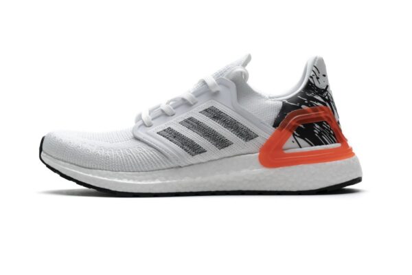EG0699 adidas Ultra BOOST 20 Splatter White Black - Image 15