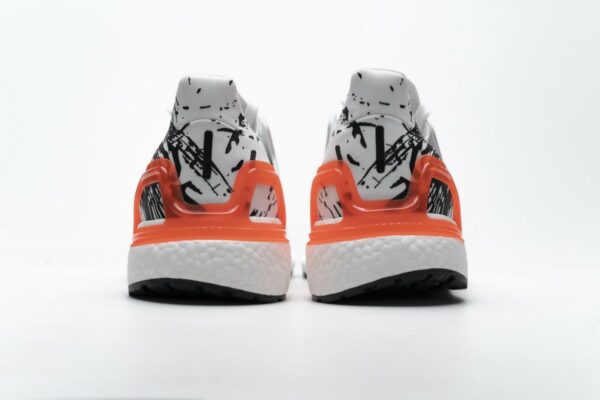 EG0699 adidas Ultra BOOST 20 Splatter White Black - Image 7