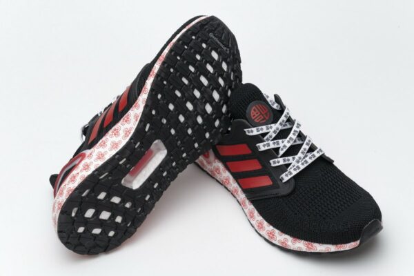 FX8886 adidas Ultra BOOST 20 CONSORTIUM Black Red Real Boost - Image 5