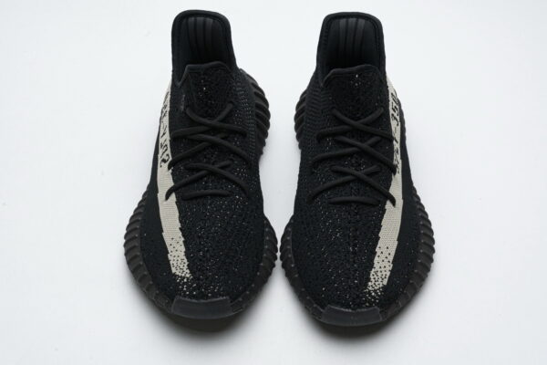 BY1604 Adidas Yeezy Boost 350 V2 Core Black-White Real Boost - Image 4