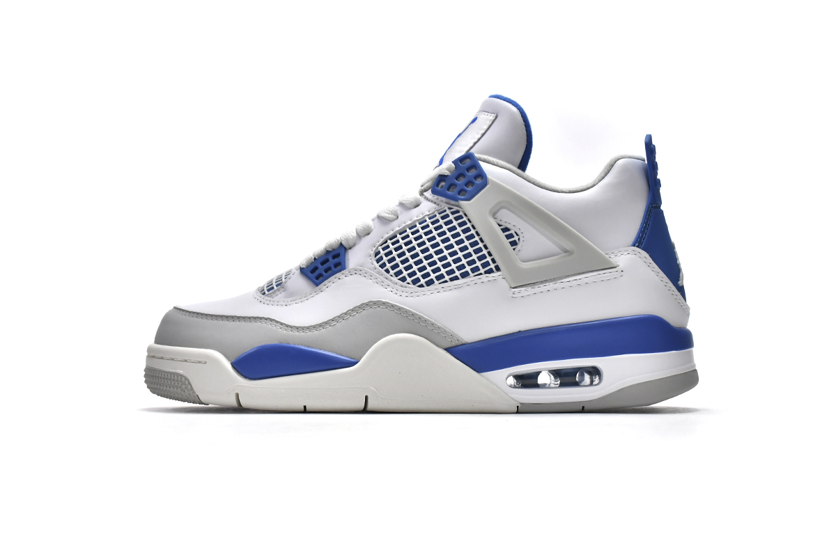 308497-105 Air Jordan 4 Retro -Military Blue - Monica Sneakers